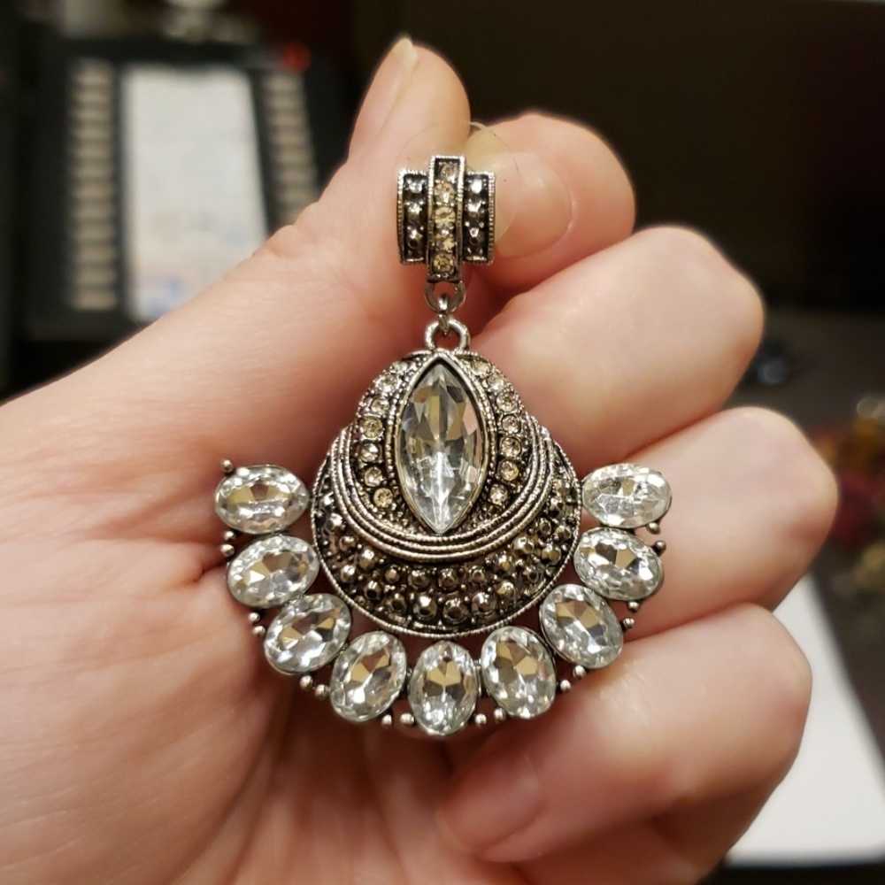 Sparkly earrings